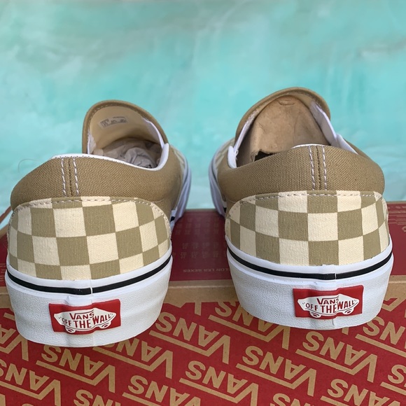 VANS CLASSIC SLIP ON CHEKRBRD Cornstalk/Tr wht men - Picture 10 of 16